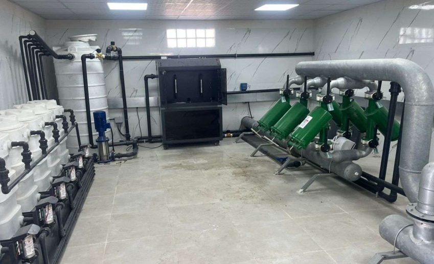 پروژه آبیاری زیرسطحی انار2